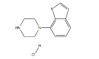 7-哌嗪基苯并噻吩盐酸盐
